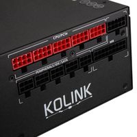 Kolink Continuum 1050W power supply unit 20+4 pin ATX ATX Zwart - thumbnail