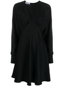 MOSCHINO JEANS robe mi-longue texturée - Noir