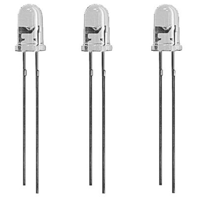 Lite-On LTL307EE Bedrade LED Rood Rond 5 mm 90 mcd 40 ° 20 mA 2.0 V Bulk