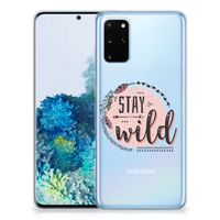 Samsung Galaxy S20 Plus Telefoonhoesje met Naam Boho Stay Wild - thumbnail