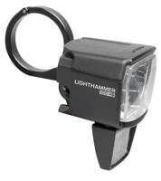 Trelock koplamp lighthammer ls 890-hb e-b 12v dc 100 lux