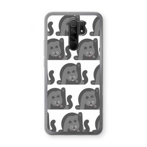 Cats: Xiaomi Redmi 9 Transparant Hoesje