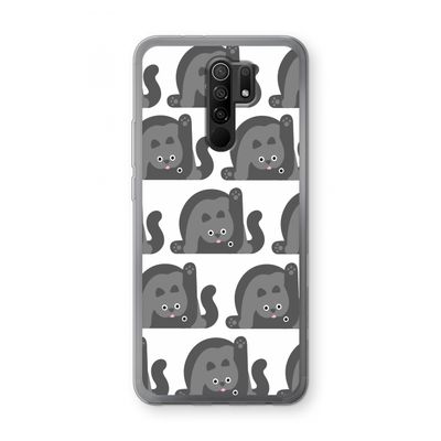 Cats: Xiaomi Redmi 9 Transparant Hoesje