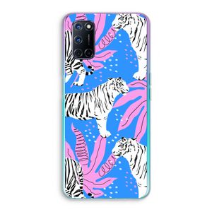 Tijger: Oppo A72 Transparant Hoesje