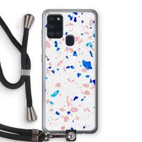 Terrazzo N°6: Samsung Galaxy A21s Transparant Hoesje met koord