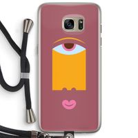 Mono V: Samsung Galaxy S7 Edge Transparant Hoesje met koord Mono V: Samsung Galaxy S7 Edge Transparant Hoesje met koord