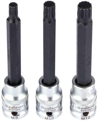 Bikeservice Stkschlein stossdaemp bst spline 1/2" 3pcs