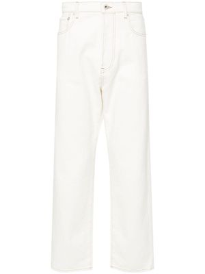 Kenzo jean court Asagao à coupe droite - Tons neutres