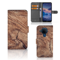 Nokia 5.4 Book Style Case Tree Trunk