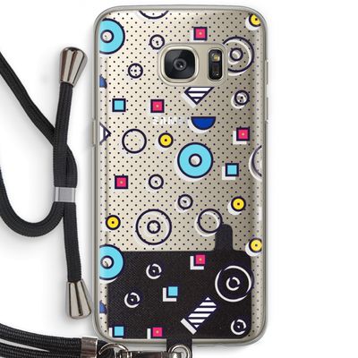 8-bit N°9: Samsung Galaxy S7 Transparant Hoesje met koord