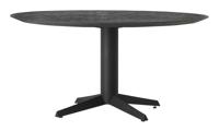 DTP Home Ronde Eettafel Soho Betonlook, 150cm - Zwart