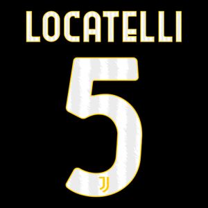 Locatelli 5 (Officiële Juventus Bedrukking 2023-2024)