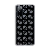 Musketon Skulls: Samsung Galaxy S20 FE / S20 FE 5G Transparant Hoesje