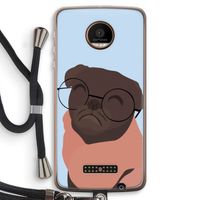 Ludo: Motorola Moto Z Force Transparant Hoesje met koord