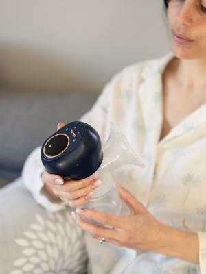 Elektrische Milchpumpe BEABA blauw