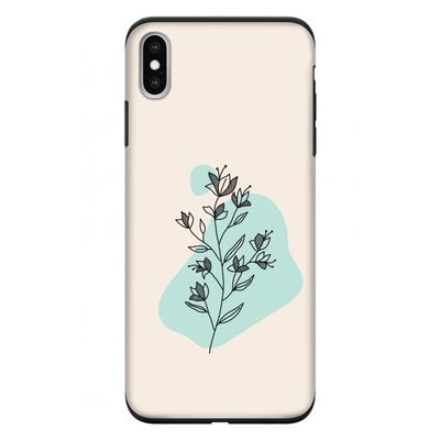 Violets are blue: iPhone XS Max Tough Case