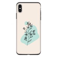 Violets are blue: iPhone XS Max Tough Case