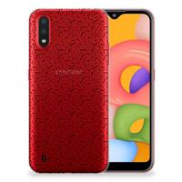 Samsung Galaxy A01 | TPU bumper | Stripes Dots
