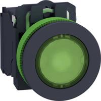 Schneider Electric XB5FW33G5 Verlichte druktoets Terugstelbaar 600 V 3 A 1x NO, 1x NC IP66, IP67, IP69, IP69K 1 stuk(s)