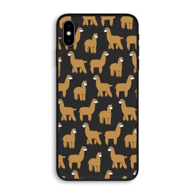 Alpacas: iPhone XS Max Biologisch afbreekbaar hoesje