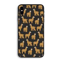 Alpacas: iPhone XS Max Biologisch afbreekbaar hoesje
