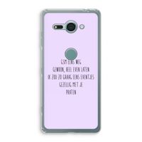 GSM: Sony Xperia XZ2 Compact Transparant Hoesje