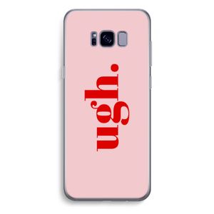 Ugh: Samsung Galaxy S8 Plus Transparant Hoesje
