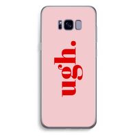 Ugh: Samsung Galaxy S8 Plus Transparant Hoesje Ugh: Samsung Galaxy S8 Plus Transparant Hoesje