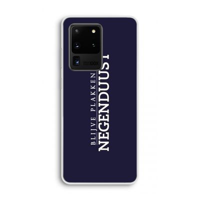 Blijve plakken in Negenduust: Samsung Galaxy S20 Ultra Transparant Hoesje