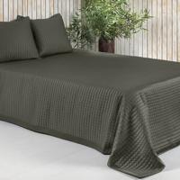 Dommelin Dommelin Sprei Chicago Satijn 300TC Leem 260x280 cm Dommelin Dommelin Sprei Chicago Satijn 300TC Leem 260x280 cm