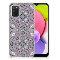 Samsung Galaxy A03S | TPU | Siliconen hoesje | Flower Tiles