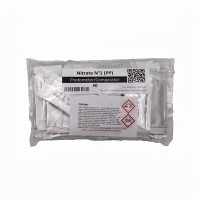 Pool Lab Nitraat N°1 Testzakjes - 50-Pack voor Zwembad & Vijver Analyse met Poollab 2.0 Fotometer