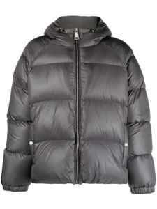 Khrisjoy doudoune à logo embossé - Gris