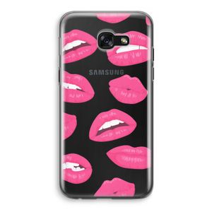 Bite my lip: Samsung Galaxy A5 (2017) Transparant Hoesje