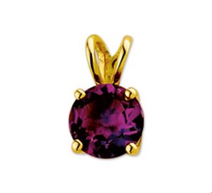 TFT Hanger Geelgoud Amethyst