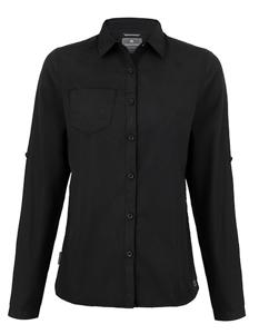 Craghoppers CES002 Expert Womens Kiwi Long Sleeved Shirt - Black - 36 (10)