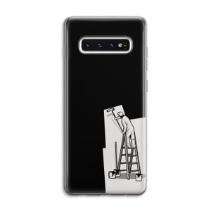 Musketon Painter: Samsung Galaxy S10 4G Transparant Hoesje