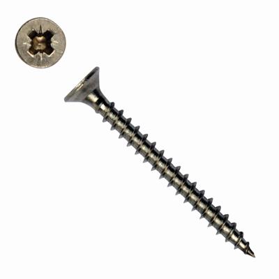 Spaanplaatschroef rvs dia. 4,0x30 mm Pozidrive Tuindeco - Tuindeco