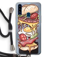 Diet Coke Please: Samsung Galaxy A20s Transparant Hoesje met koord