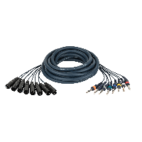 DAP FL68 - 8 XLR male 3P to 8 Jack stereo