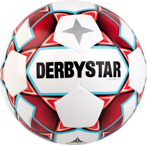 Derbystar Voetbal Dynamic TT V20 Wit rood blauw 1151