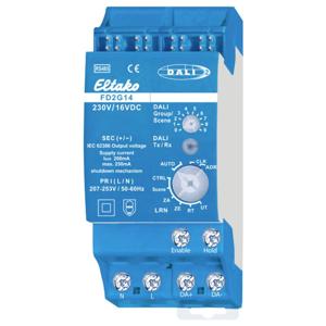 Eltako FD2G14 DALI-gateway DIN-rails