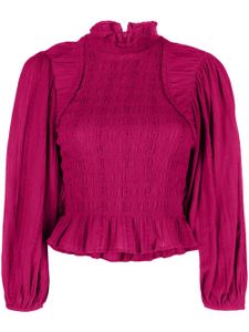 MARANT ÉTOILE blouse Idris à fronces - Violet