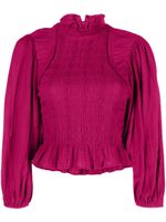 MARANT ÉTOILE blouse Idris à fronces - Violet