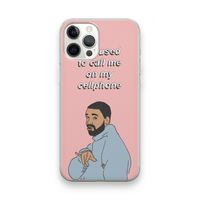 Hotline bling: iPhone 12 Pro Max Transparant Hoesje Hotline bling: iPhone 12 Pro Max Transparant Hoesje
