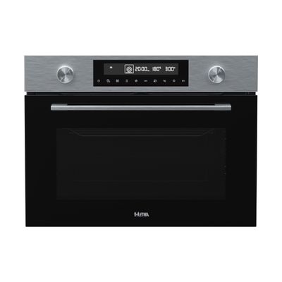 EtnaCM450RVS Inbouw oven met magnetron Grijs