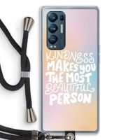 The prettiest: Oppo Find X3 Neo Transparant Hoesje met koord