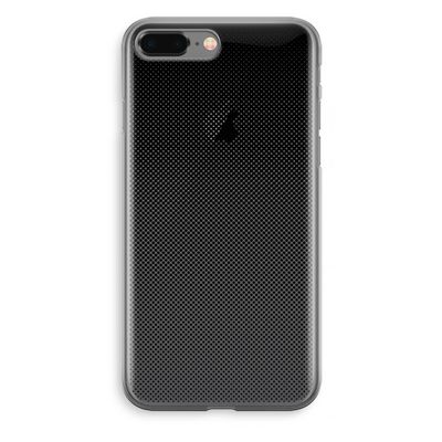 Musketon Halftone: iPhone 8 Plus Transparant Hoesje