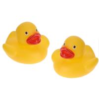 Rubber badeendjes familie - 9x stuks - geel - badkamer fun artikelen - size 5.5 cm - kunststof Rubber badeendjes familie - 9x stuks - geel - badkamer fun artikelen - size 5.5 cm - kunststof