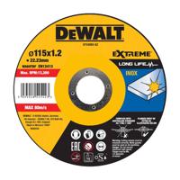 DEWALT DT43903-QZ Doorslijpschijf 115 mm 1 stuk(s) Metaal, RVS, IJzer